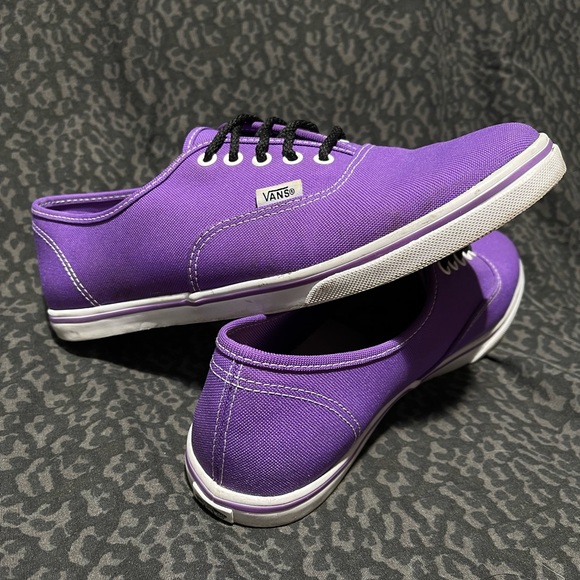 Vans Shoes Purple Vans Worn Once Mens95 Womens Poshmark